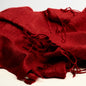 Timeless Silk - Red Eri Silk Stole
