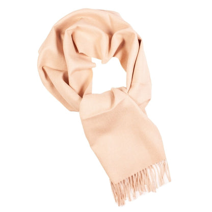 Alpaca wool pink scarf